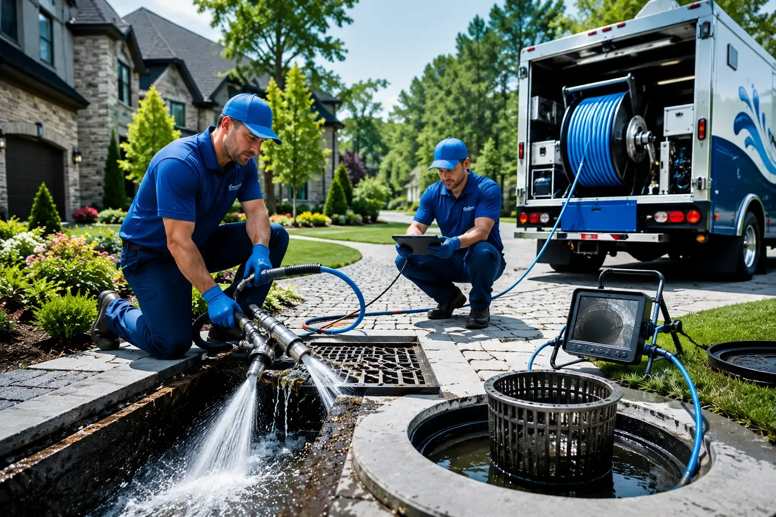 Local outdoor drain cleaning professionals in Lakeville, MA